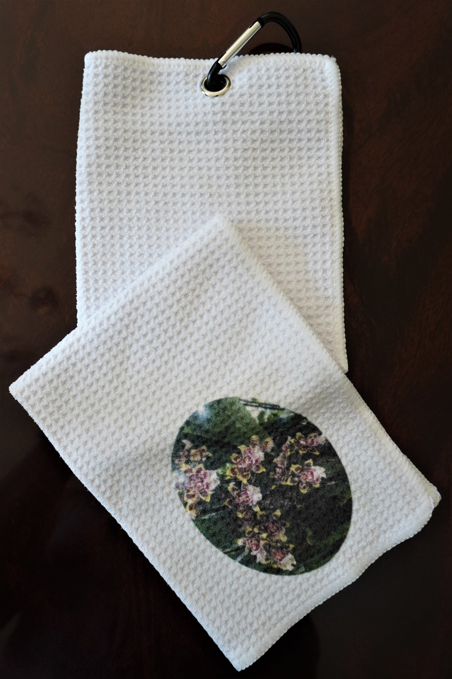 Golf Towels-Orchids