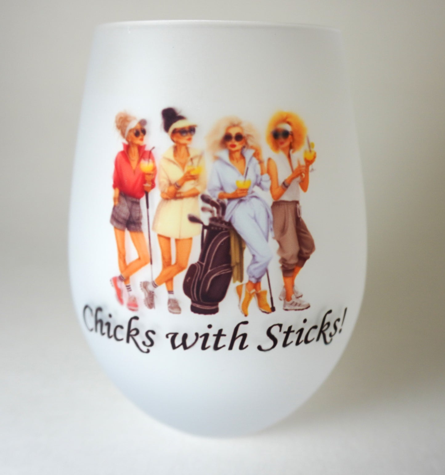 Golf Wine Glass