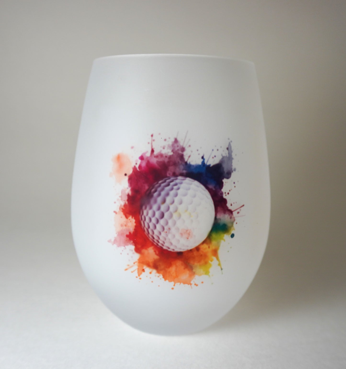 Golf Wine Glass