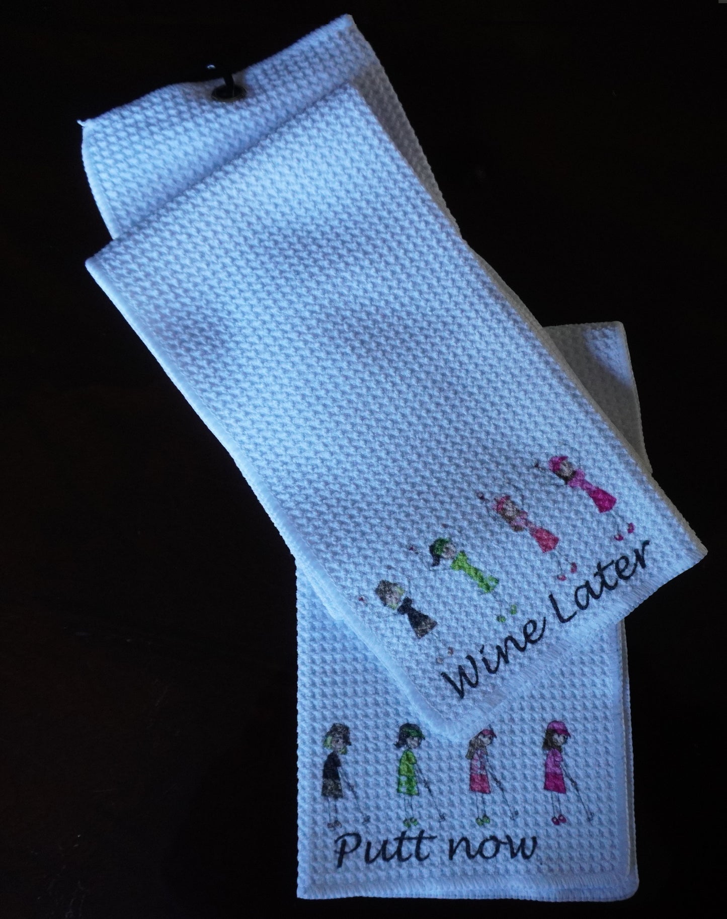 Whimsical Golf Towels