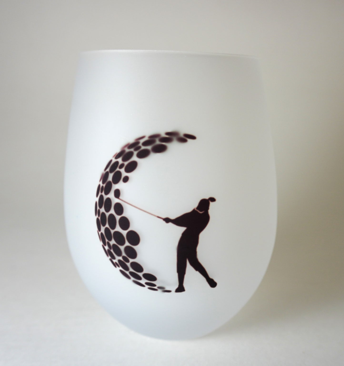 Golf Wine Glass