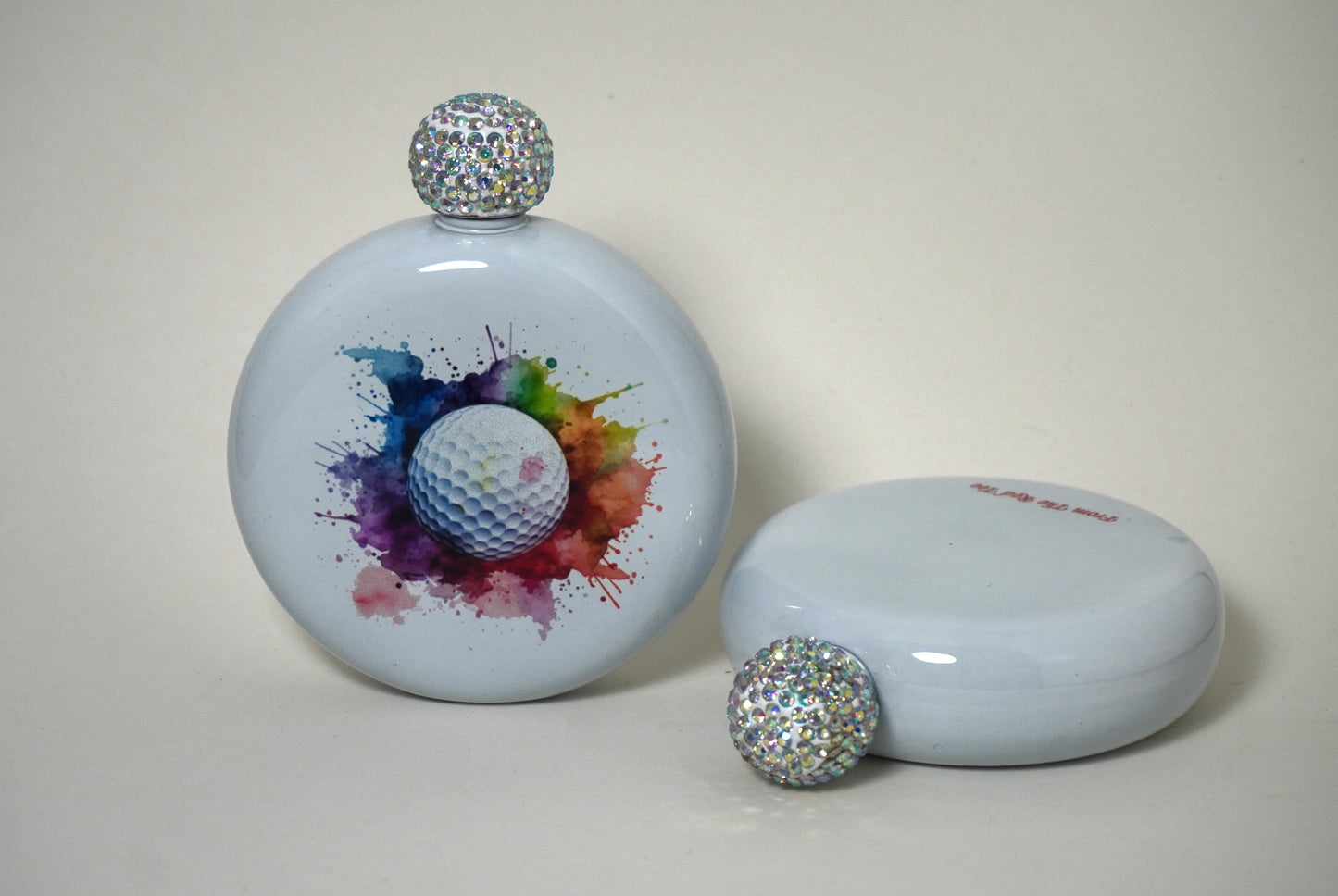 Whimsical Birdie Flasks