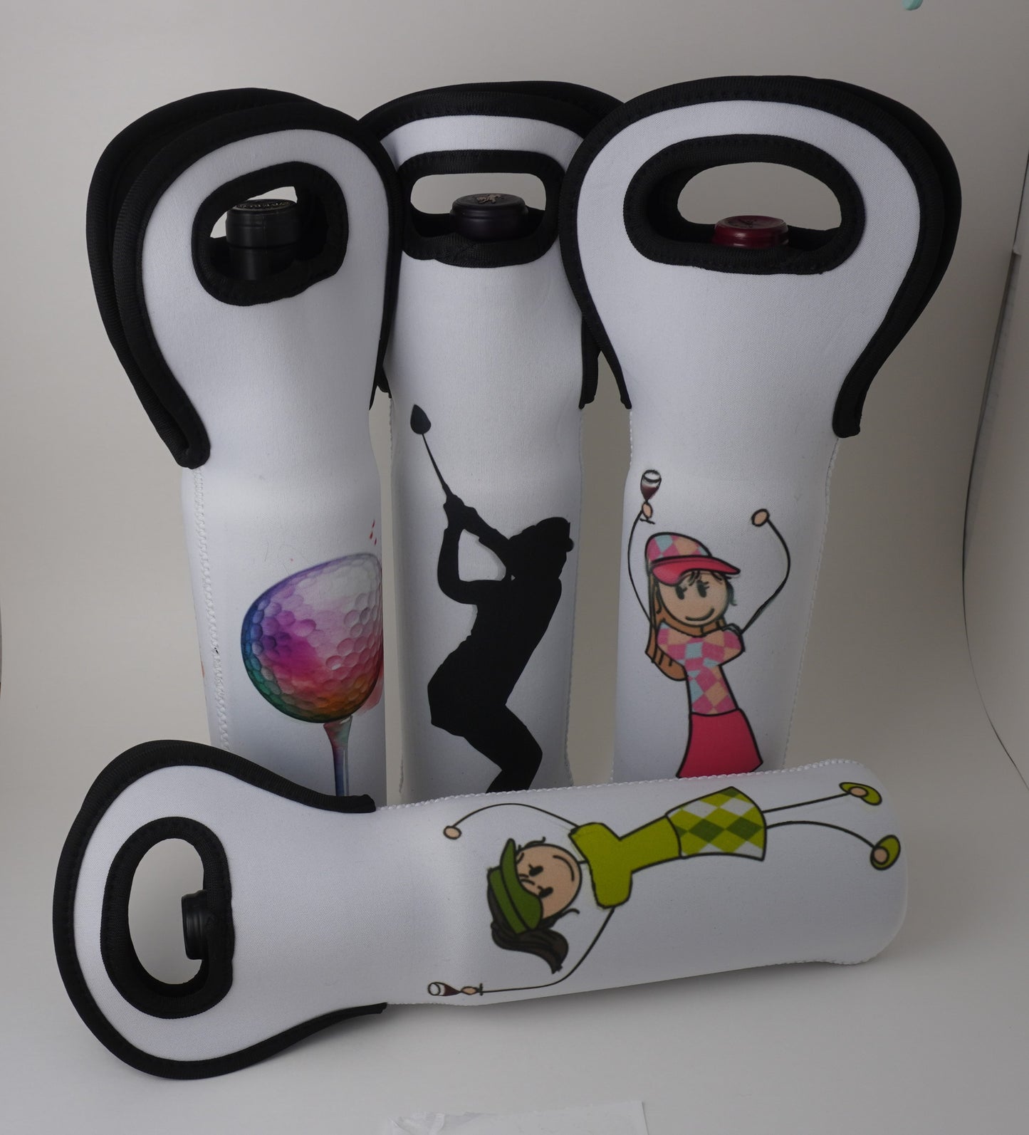 Golf Wine Totes