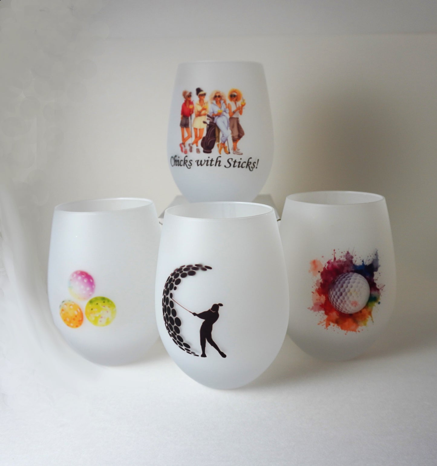 Golf Wine Glass