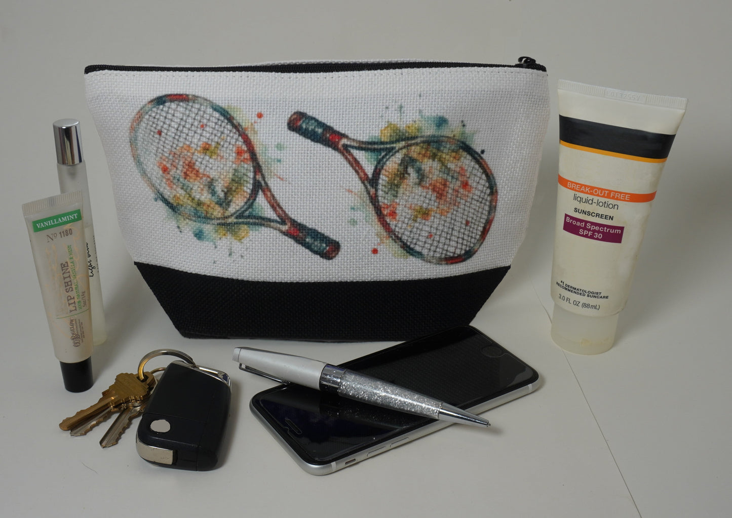 Lightweight Linen Clutch for Tennis