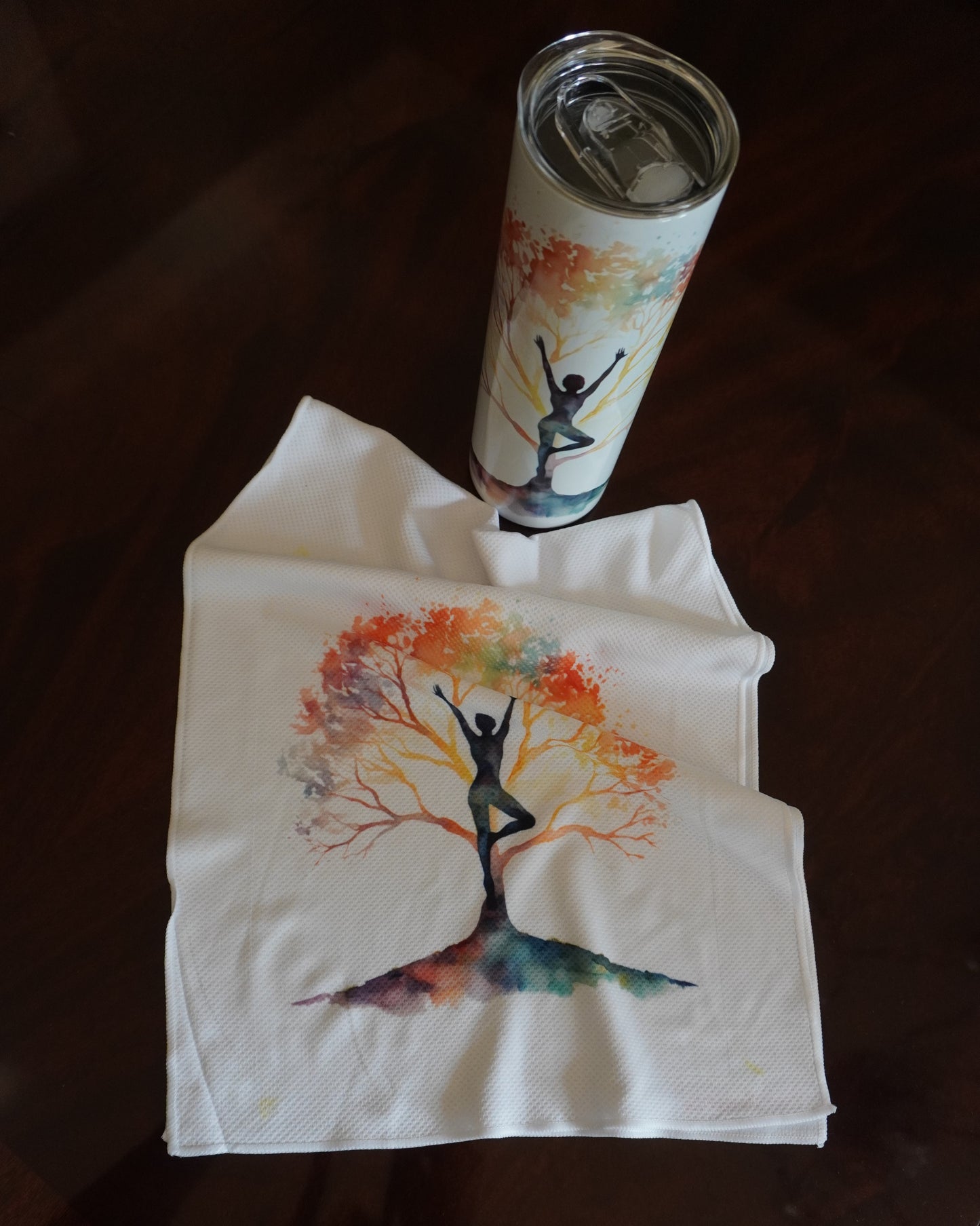 Matching Tumbler & Cooling Towel