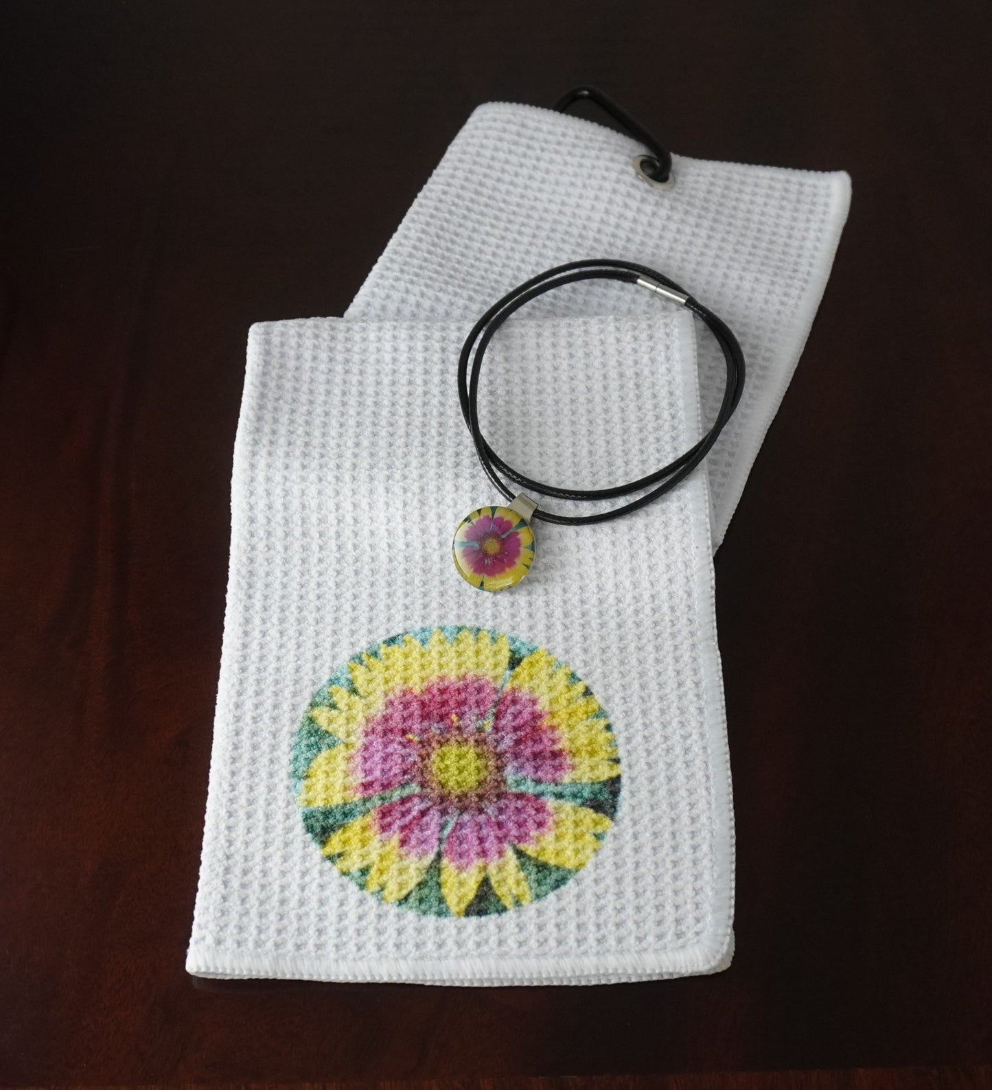 Matching Towel & Ball Marker