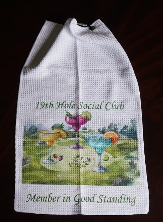 Cocktail Golf Towels