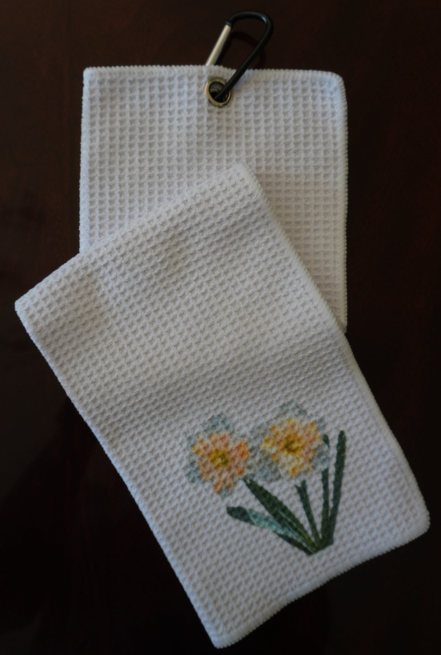 Golf Towels-Flowers