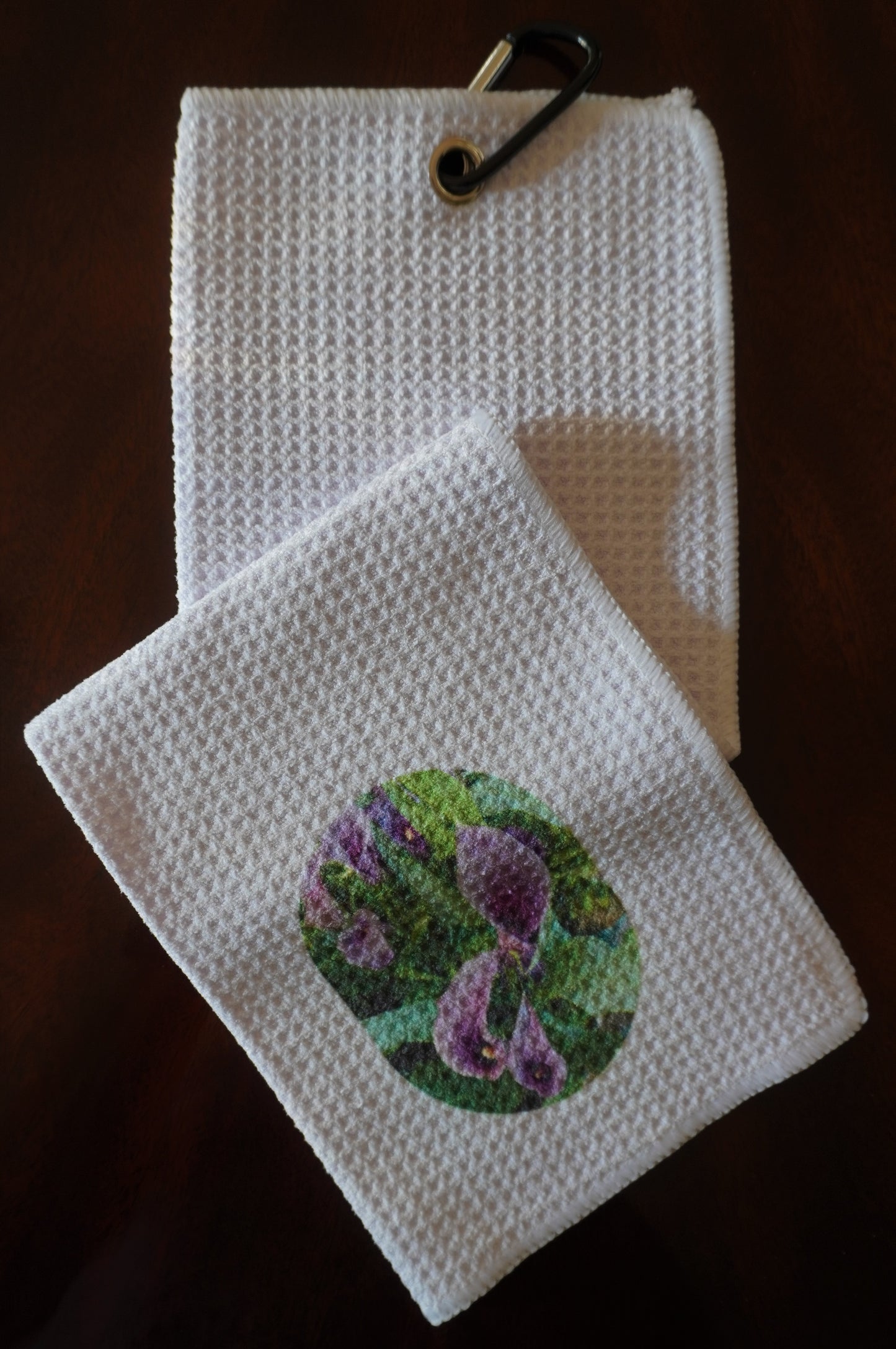 Golf Towels-Flowers