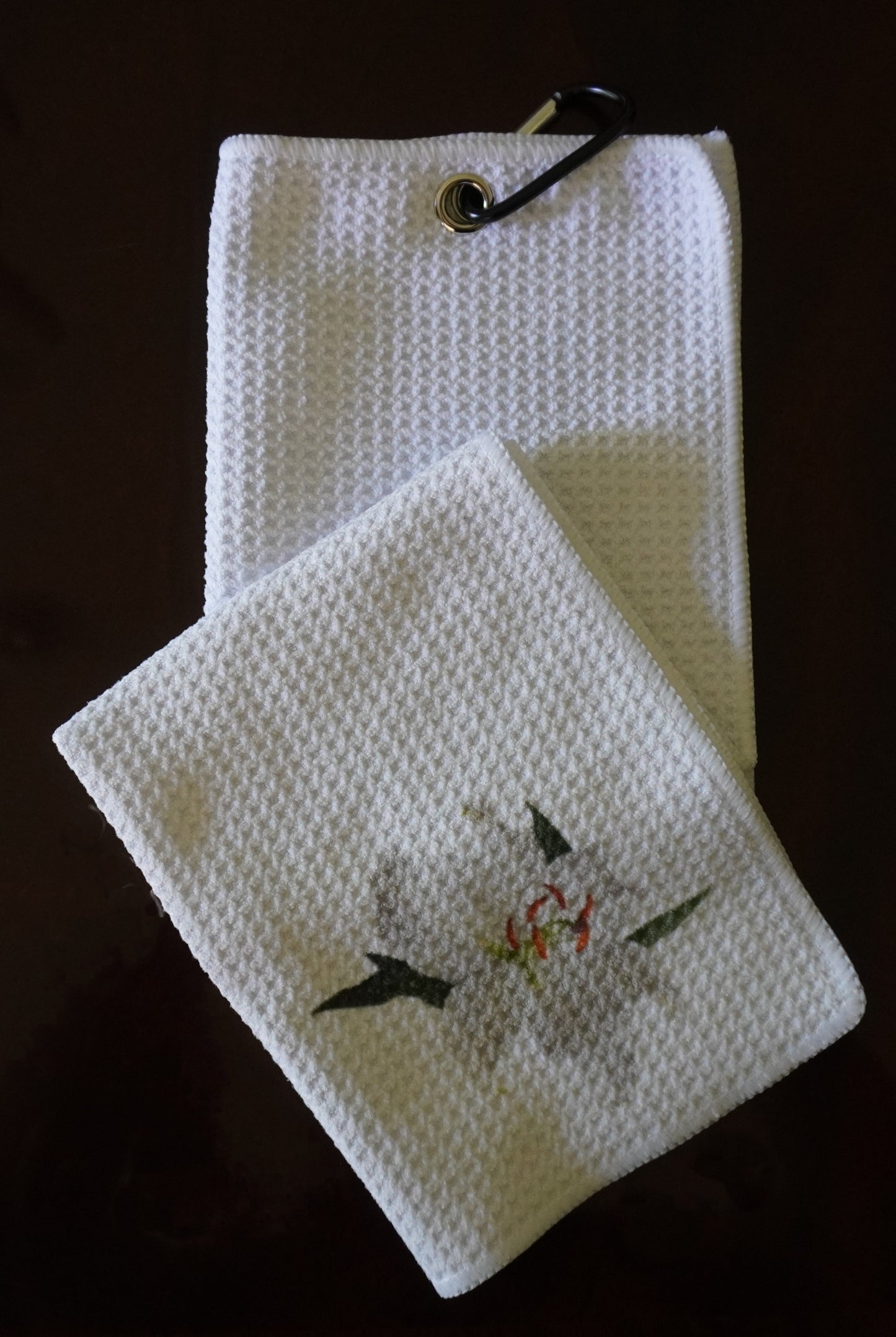 Golf Towels-Flowers