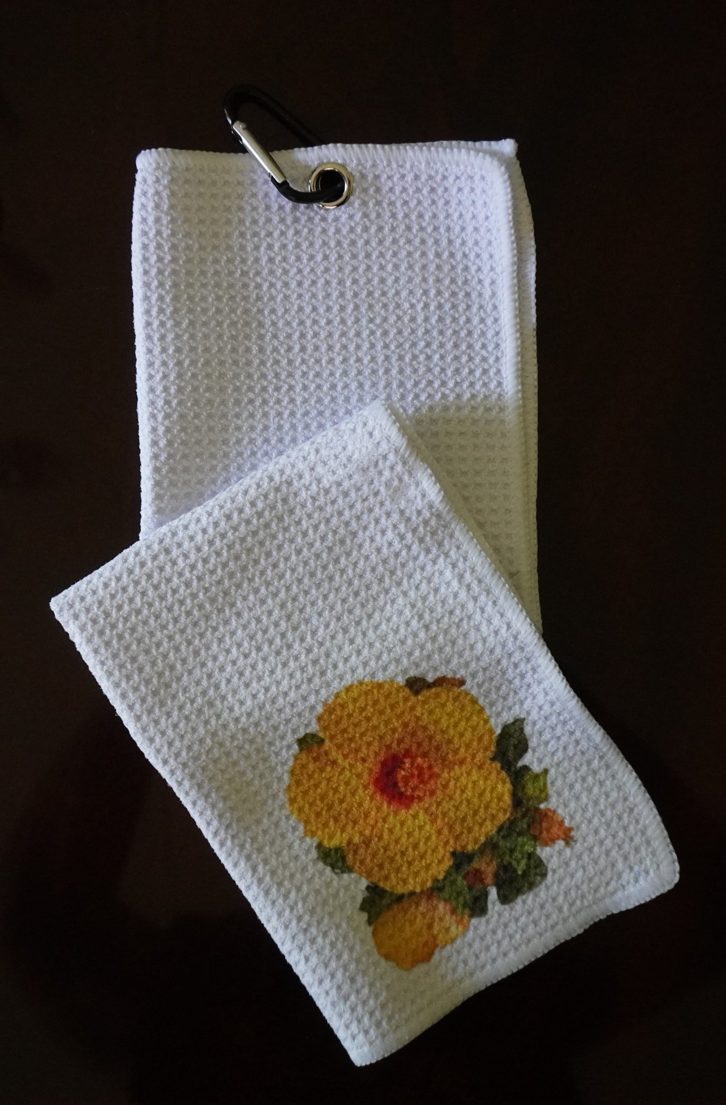 Golf Towels-Flowers