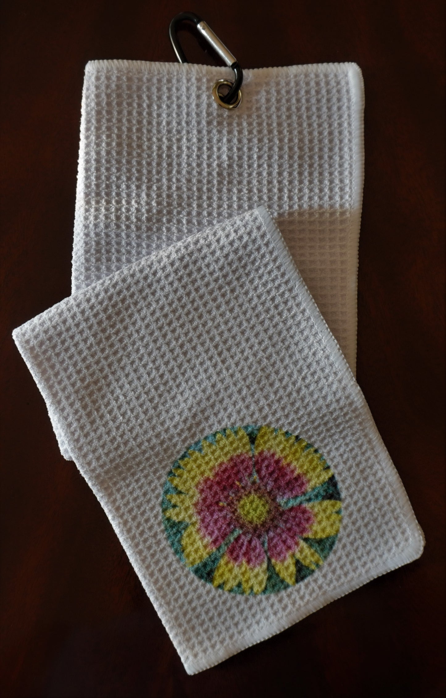 Golf Towels-Flowers